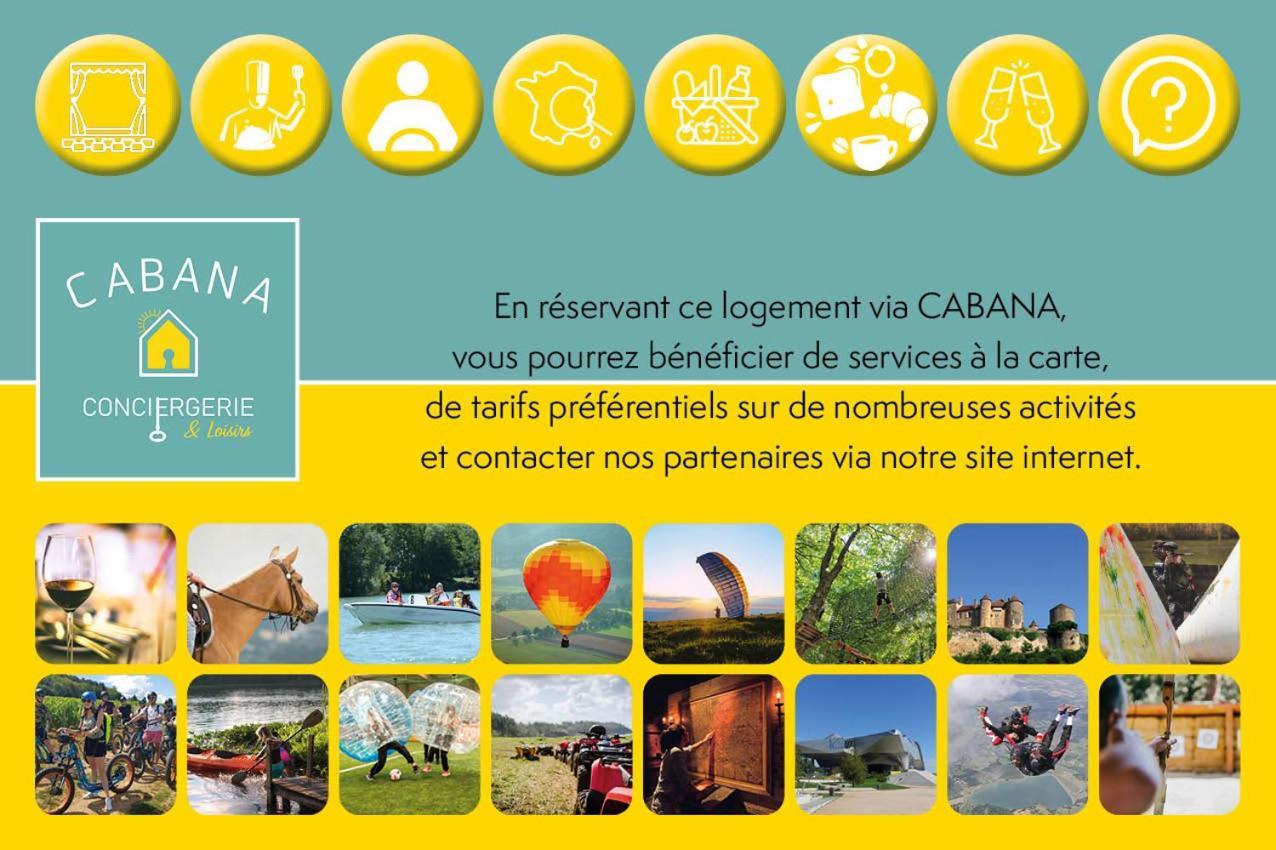 Cabana & Rustique - Proche Macon Nord Viré 외부 사진